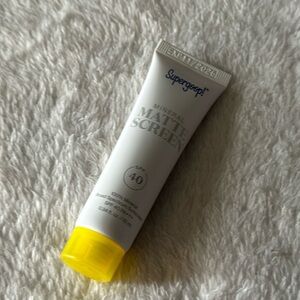 Supergoop! Matte sunscreen (sample size)